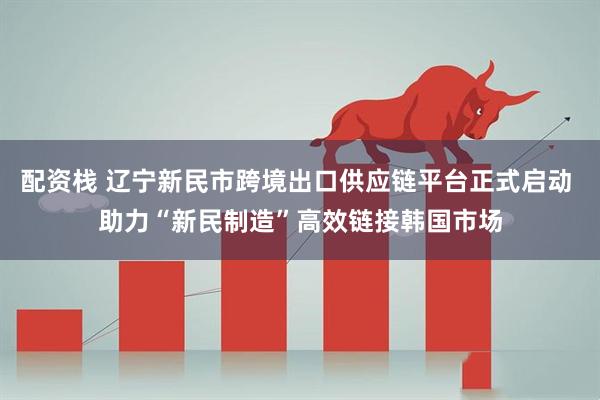 配资栈 辽宁新民市跨境出口供应链平台正式启动 助力“新民制造”高效链接韩国市场